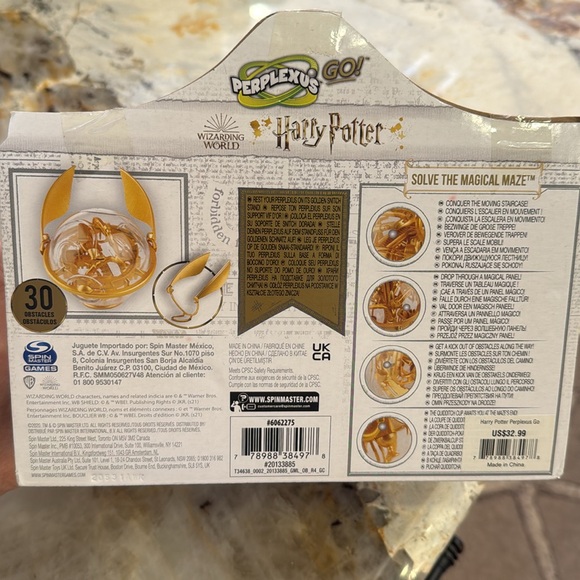 Perplexus Harry Potter Go 3D Gravity Maze Game Brain Teaser Fidget Sensory Toy - Picture 2 of 3